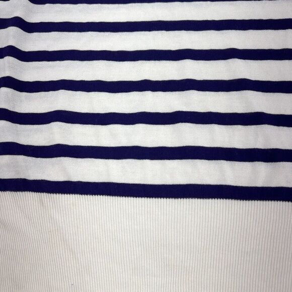 Jean Paul Gaultier VTG 2000s Collection Striped Sweater Bateau Neck Size Large - Picture 3 of 6